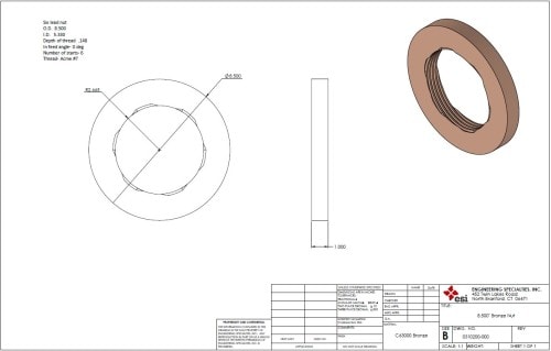 brass-nut-drawing