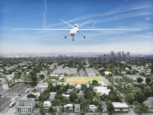 drones used for aerospace applications